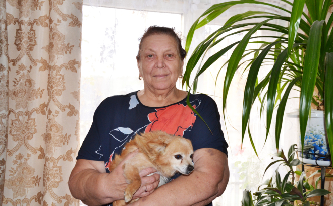 Домашний питомец Рыжик обожает свою хозяйку